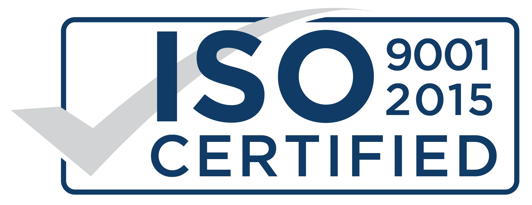 ISO 9001:2015 certified company