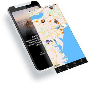 map showing on phone